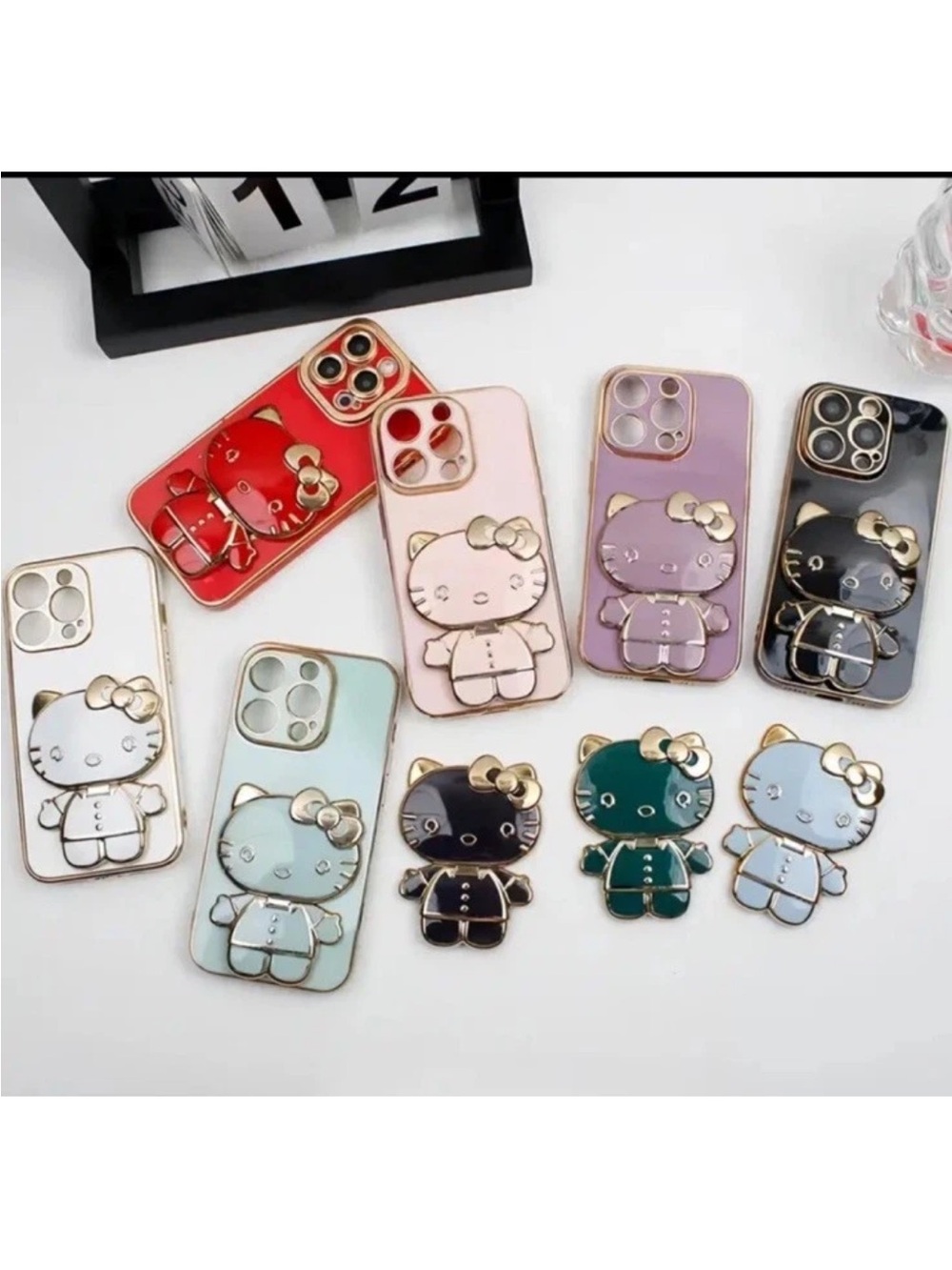 Cute Popular 1- Phone Stand with Mirror - 🔥 New in Package.